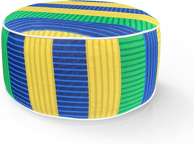 🛋️ Inflatable Footstool 🌈 Comfort Anywhere ☀️💨