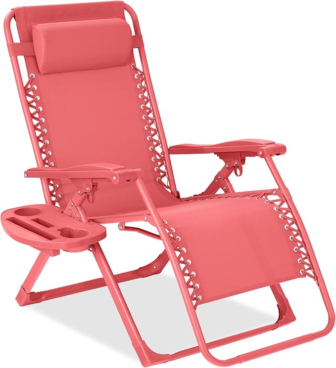 🌞 Relax & Chill Outdoor Adjustable Lounge Chair 🏖️☀️🛋️