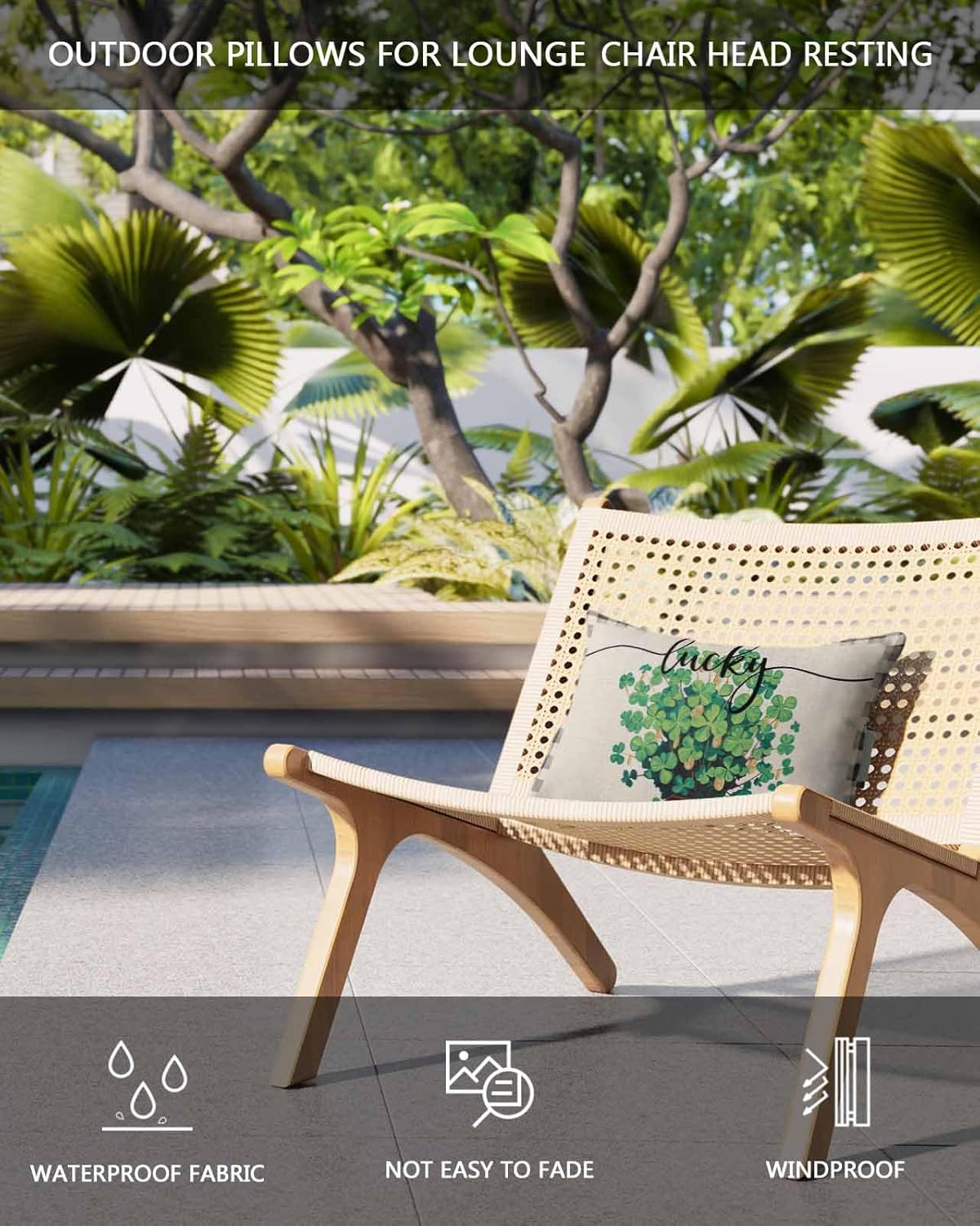 🌞 Cozy Outdoor Backrest Pillow 💖 Relax Anywhere 🛋️☔
