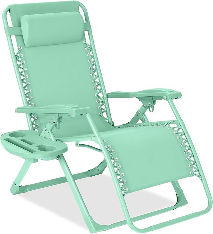 🌞 Relax & Chill Outdoor Adjustable Lounge Chair 🏖️☀️🛋️