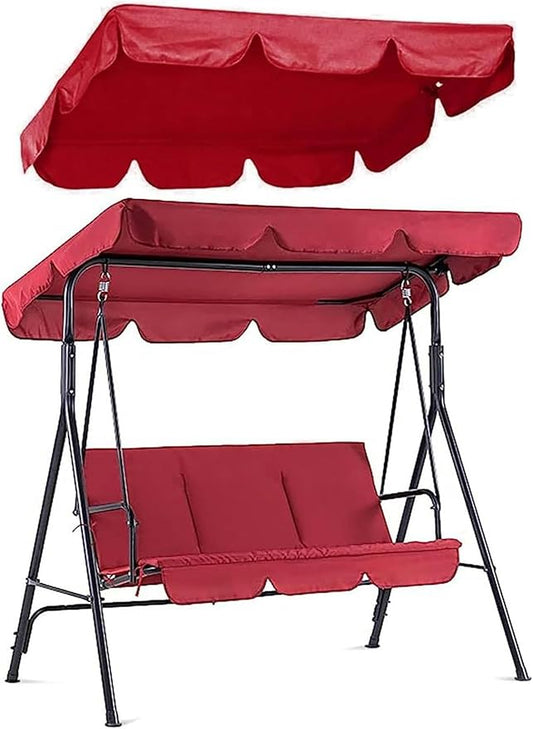 🌞 Outdoor Swing Canopy ☔ Cozy & Waterproof 🌿💖