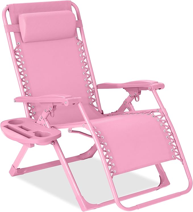 🌞 Relax & Chill Outdoor Adjustable Lounge Chair 🏖️☀️🛋️