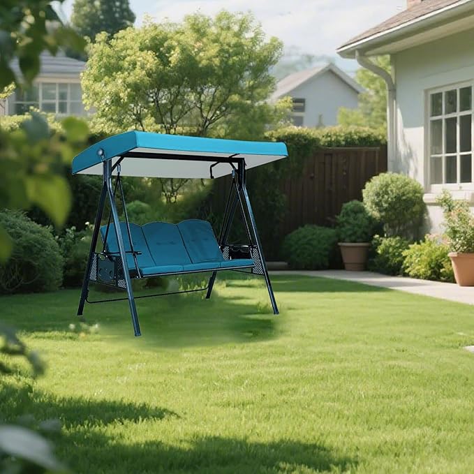 🌞 Cozy Swing Canopy ☔ Waterproof & UV-Resistant 🌿