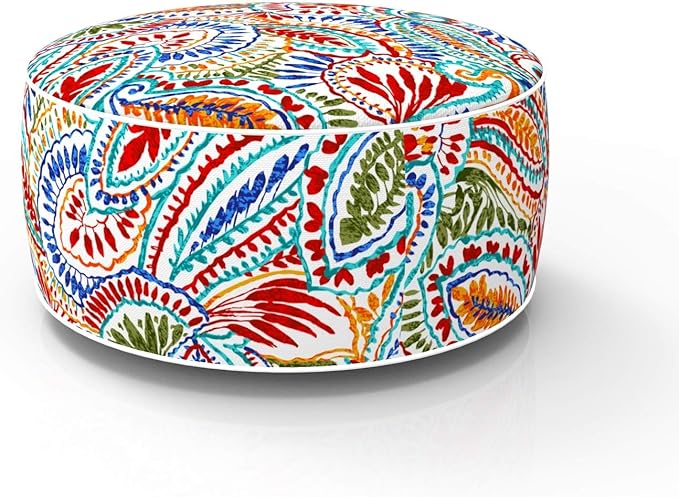 🛋️ Inflatable Footstool 🌈 Comfort Anywhere ☀️💨