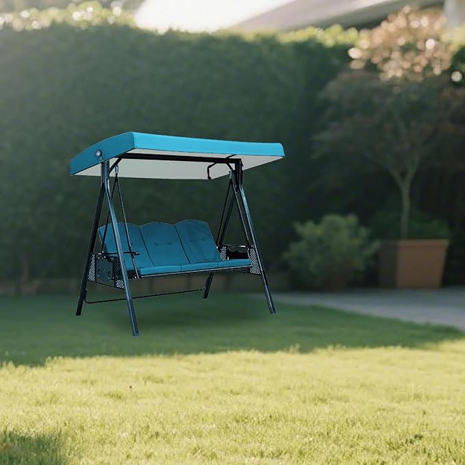 🌞 Cozy Swing Canopy ☔ Waterproof & UV-Resistant 🌿