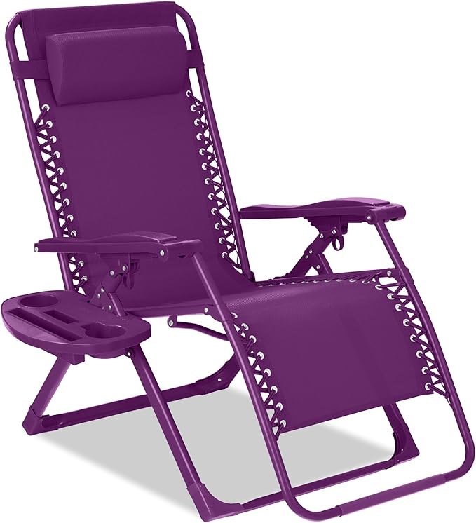 🌞 Relax & Chill Outdoor Adjustable Lounge Chair 🏖️☀️🛋️