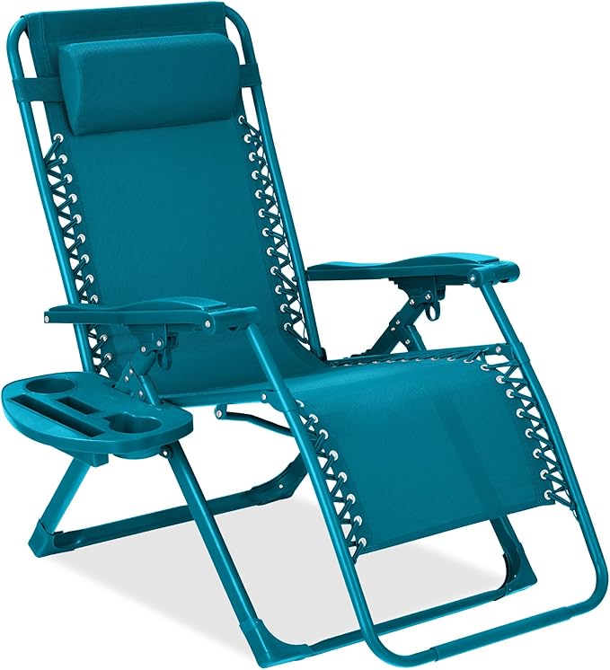 🌞 Relax & Chill Outdoor Adjustable Lounge Chair 🏖️☀️🛋️