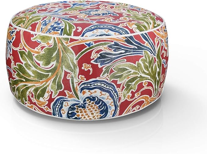 🛋️ Inflatable Footstool 🌈 Comfort Anywhere ☀️💨