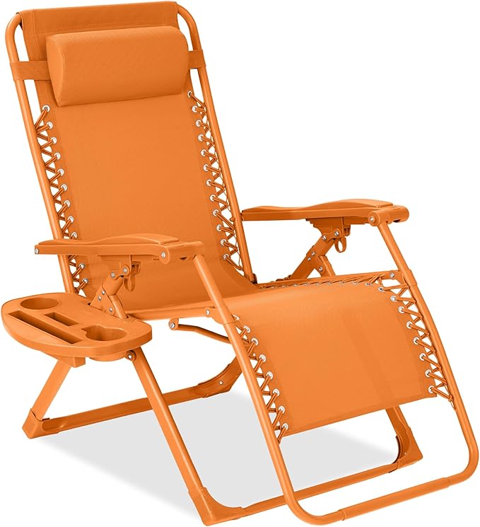 🌞 Relax & Chill Outdoor Adjustable Lounge Chair 🏖️☀️🛋️