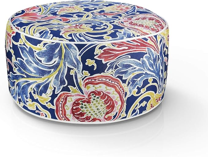 🛋️ Inflatable Footstool 🌈 Comfort Anywhere ☀️💨